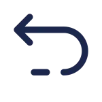 Undo Left Round SVG Icon